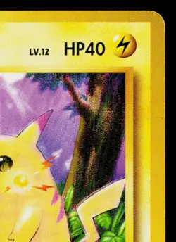 PIKACHU No.025 BASE SET JAPANESE POKEMON TCG - Image 3