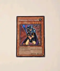 Yugioh Obnoxious Celtic Guard CT1-EN006 2004 Secret Rare LP - Image 1