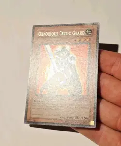 Yugioh Obnoxious Celtic Guard CT1-EN006 2004 Secret Rare LP - Image 3
