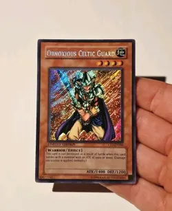 Yugioh Obnoxious Celtic Guard CT1-EN006 2004 Secret Rare LP - Image 5
