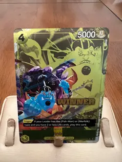 One Piece Winner Card Jinbe Winner Pack 2025 Vol 3 Foil EB02-055 R - Image 1