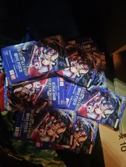 IN HAND!! 1x ENGLISH One Piece TCG: The Azure Seas Seven Booster PACK 11 Lot - Image 3