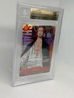 One Piece OP01-120 Shanks SEC Alt Art English Romance Dawn - Image 4