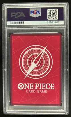 2024 One Piece Promo Monkey D. Luffy PSA Magazine Exclusive #OP05-060 PSA 10 - Image 2
