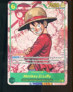 2025 One Piece Carrying On His Will Monkey D. Luffy OP13-118 SEC - Image 1