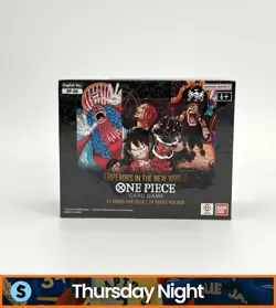 ONE PIECE TCG OP-09 EMPERORS IN THE NEW WORLD ENGLISH SEALED BOOSTER BOX - Image 1