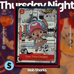 2024 ONE PIECE #EB01-006 TONY TONY CHOPPER MANGA ALTERNATE ART SUPER RARE - Image 1