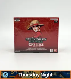 ONE PIECE TCG CARRYING ON HIS WILL OP-13 ENGLISH SEALED BOOSTER BOX - Image 1