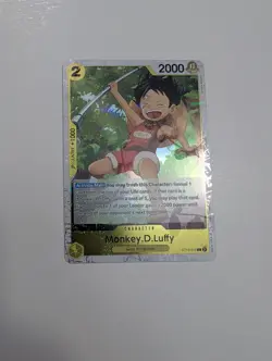 One Piece - Monkey.D.Luffy - ST13-014 (Reprint Foil) - PRB-02 NM/M Condition - Image 1