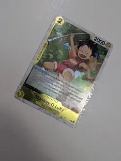 One Piece - Monkey.D.Luffy - ST13-014 (Reprint Foil) - PRB-02 NM/M Condition - Image 2