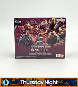 ONE PIECE TCG A FIST OF DIVINE SPEED OP-11 ENGLISH SEALED BOOSTER BOX - Image 1