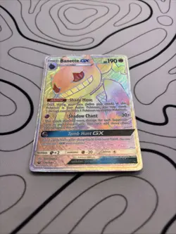 Pokemon TCG Banette GX Full Art Holo Card Celestial Storm 174/168 - Image 2
