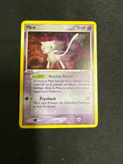 Mew 4/17 POP Series 4 Promo Pokemon Card Holo Foil Rare - Image 1