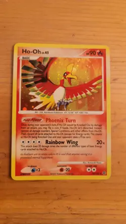 Pokemon TCG Ho-Oh Secret Wonders Holo Holo Rare Card 10/132 - Image 2