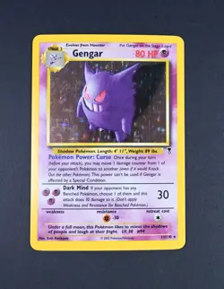 LP+ Gengar 11/110 Holo Rare Legendary Collection Pokemon Card - Image 1