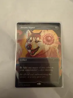 Arcane Signet (1924) Secret Lair Rainbow Foil MTG Card Near Mint English - Image 1