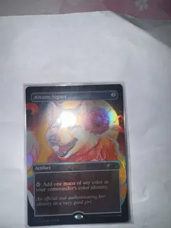 Arcane Signet (1924) Secret Lair Rainbow Foil MTG Card Near Mint English - Image 2