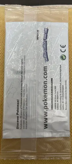 SEALED 25th Anniversary General Mills Pokemon Cereal 3 Card Booster Packs cards - Image 2
