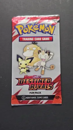 Destined Rivals Fun Pack (Sealed Pack with 3 Cards) Pokemon 2025 - Image 1