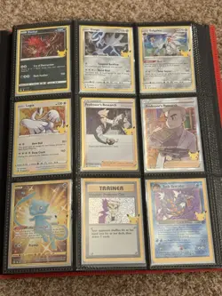 Pokemon TCG Celebrations Complete 50 Card Master Set with Promos, Extras, Binder - Image 4