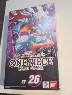 One Piece Card Game Monkey D Luffy Starter Deck ST26 Bandai English ST-26 Sealed - Image 1