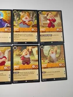 Disney Lorcana Snow White Lot (8) Common Cards Rise Of The Floodborn - Image 3