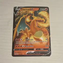 Pokemon Charizard V 018/172 Ultra Rare Holo Brilliant Stars 220HP TCG Card - Image 1