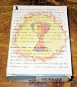 Monty Python and the Holy Grail CCG Starter Deck Open Cards VG condition unused - Image 3