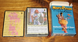 Monty Python and the Holy Grail CCG Starter Deck Open Cards VG condition unused - Image 4