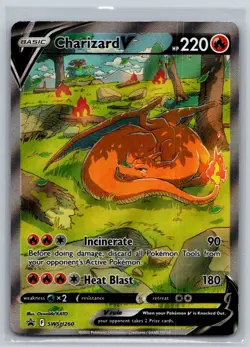 SWSH: Sword & Shield Promo Cards #SWSH260 Charizard V Holo - Image 1