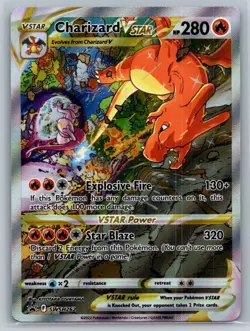 SWSH: Sword & Shield Promo Cards #SWSH262 Charizard VSTAR Holo - Image 1