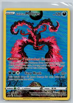 SWSH: Sword & Shield Promo Cards #SWSH284 Galarian Moltres Illustration Rare - Image 1
