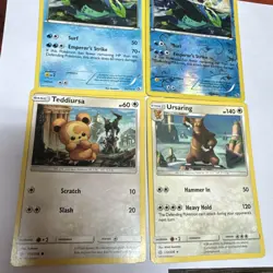 Empoleon Reverse Holo And Ursaring (4 Pokemon Card Lot) - Image 3