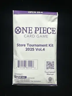 One Piece Card Game Store Tournament Kit 2025 Vol 4 - Factory Sealed - Image 1