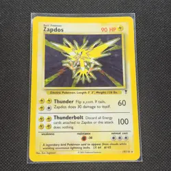Zapdos - 19/110 - Holo Rare - Legendary Collection - Pokemon Card - HP - Image 1