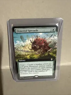 Elemental Spectacle (Extended Art) Commander: Lorwyn Eclipsed Regular - Image 1