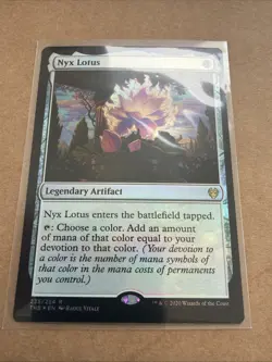 Nyx Lotus . Theros Beyond Death . Foil. Mtg. Nm - Image 1
