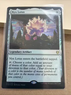 Nyx Lotus . Theros Beyond Death . Foil. Mtg. Nm - Image 2