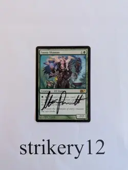1x Fauna Shaman - Magic 2011 - Signed by Steve Prescott - MTG - Image 1