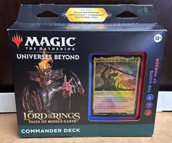 MTG LOTR Tales of Middle-Earth Commander Deck Hosts of Mordor NEW SEALED - Image 1