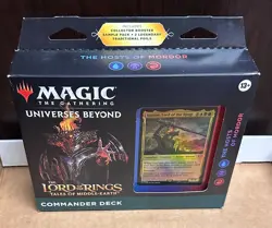 MTG LOTR Tales of Middle-Earth Commander Deck Hosts of Mordor NEW SEALED - Image 2