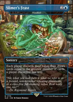 [1x] Slimer's Feast - Windfall - Foil Near Mint, English Secret Lair MTG Magic - Image 1