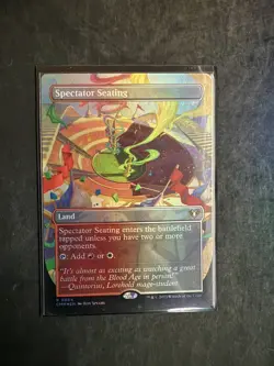 Spectator Seating (Borderless) Commander Masters Foil - Image 1