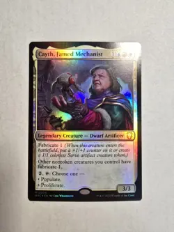 Cayth, Famed Mechanist Commander: Modern Horizons 3 Foil - Image 1