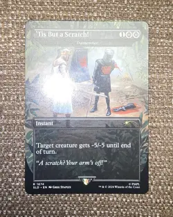 MTG - SLD - 'Tis But a Scratch! (Dismember) #1674 - Near Mint Normal - Image 1