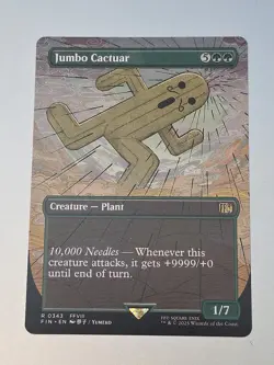 Jumbo Cactuar (Borderless) Final Fantasy Regular - Image 1