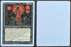 Signed MtG Magic Kaja Foglio Artist Proof _ Revised _ SORCERESS QUEEN _ 1/100! - Image 1