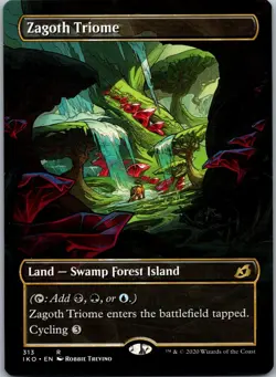 Zagoth Triome (Showcase) R Ikoria: Lair of Behemoths 313 NM - Image 1