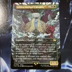 MTG Jenova, Ancient Calamity (Borderless) Normal NM FINAL FANTASY Magic 346 - Image 1