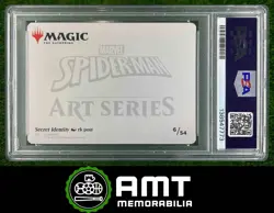 Secret Identity PSA 10 2025 Magic Gathering Marvel Spider-Man Art Gold Stamped - Image 2